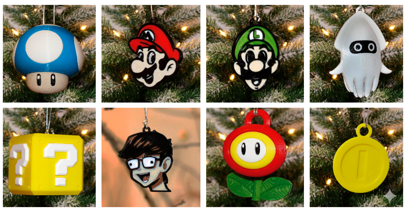 Kit decoración Navideña Nintendo